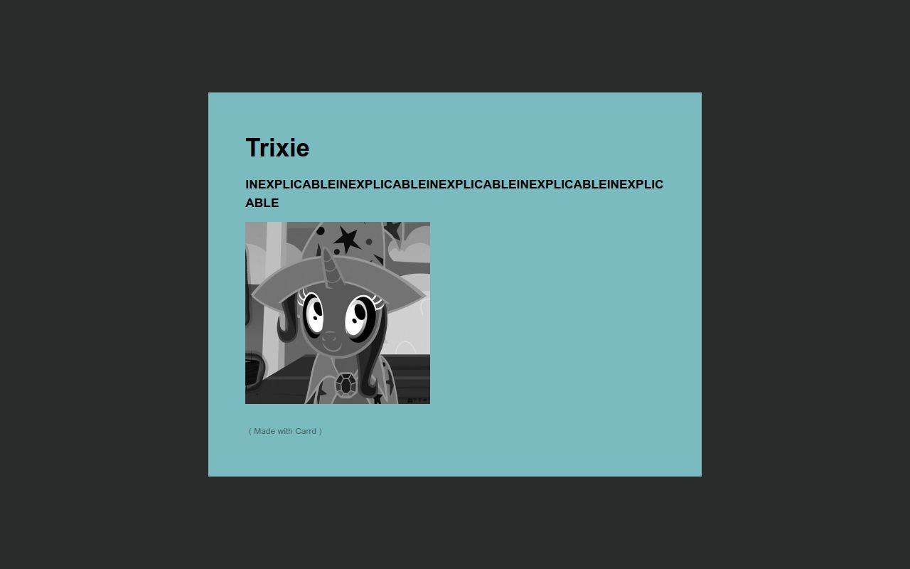 Carrd profile picture for @inexplicable
